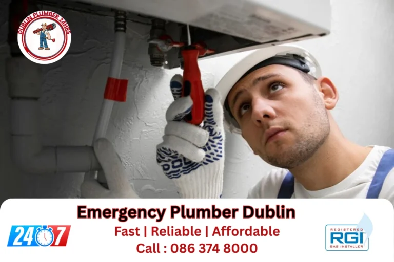 Emergency Plumber Dublin 24/7 service – RGI certified plumbers, fast reliable affordable with phone number 086 374 8000