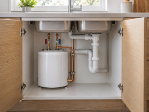 Under sink water heater